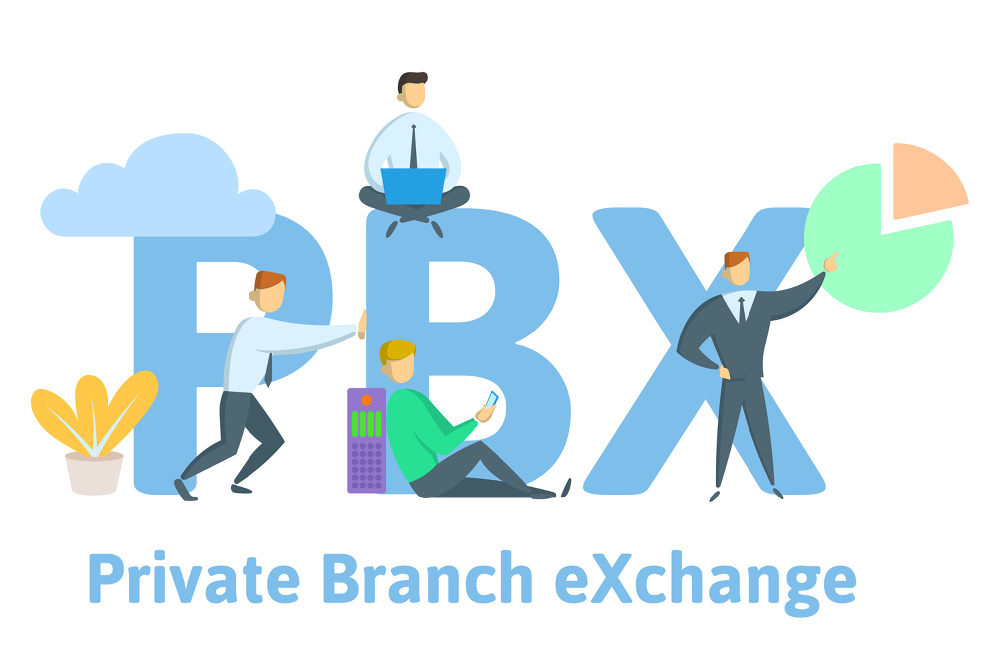 クラウドPBXと従来型PBXとの違い